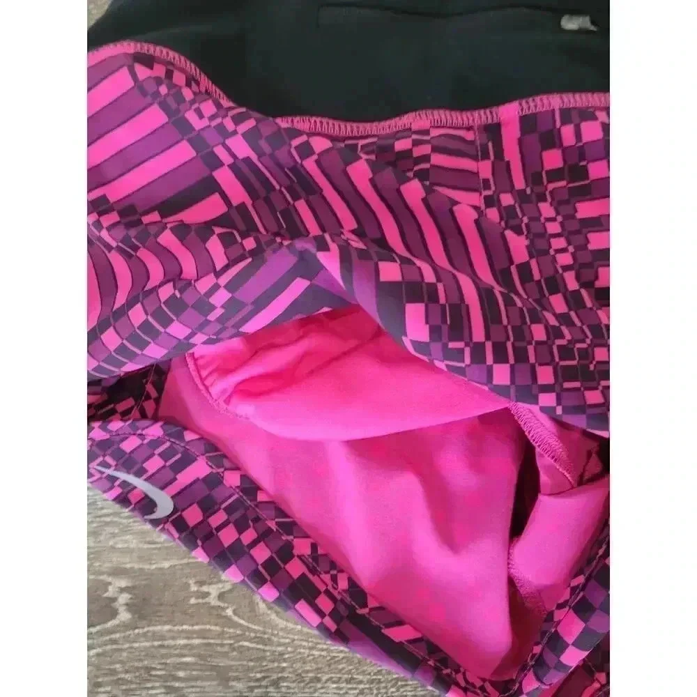 Nike Women's Running Shorts XS Black Pink Activewear #2‎